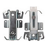 Jr products 342-20585 Направляющая для дверцы шкафа Серебристый Grey