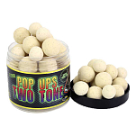 Pro elite baits C8433845 Two Tone Чеснок 200ml Поп UPS Белая 14-20 mm 