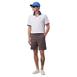 North sails 692440-0101-XXL Поло с короткими рукавами Logo 692440 Коричневый White 2XL
