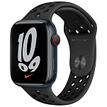 Apple MKJ43TY/A Watch Nike Series 7 GPS+Cellular 41 Mm Черный Midnight Anthracite