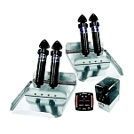 Bennett trim tabs 219-ST16OBI комплект гидравлических интерцепторов ST16OBI Performance Серебристый Grey 12 x 16´´