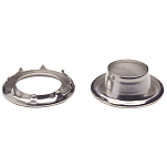 Люверс Bainbridge D003N Ø8.4мм размер 0 из никелированной латуни