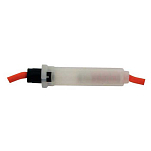 Euromarine 000383 B 6.3x32 mm Стеклянный предохранитель Стандартный держатель предохранителя Бесцветный Grey 30A