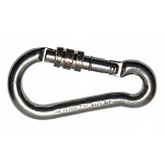 Kong italy 606750 Карабин с винтовой застежкой Серебристый Silver 12 x 120 mm 