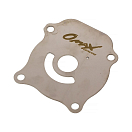 Купить Пластина помпы охлаждения Omax 1747195J01 для моторов Suzuki DF25V 2 цилиндра 7ft.ru в интернет магазине Семь Футов