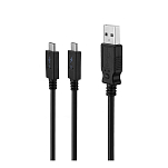 Muvit MUUSC0230 USB-кабель для двойного типа C 3A 2 M Черный Black