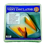Leisure time 518-12009 Вентиляционный клапан с теплоизоляцией Бесцветный White 35.56 x 35.56 cm
