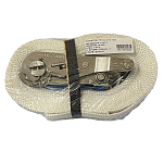 Marina performance ropes 1250-TI 1250-TI Нержавеющая сталь 6 M Крепление Веревка Белая White 35 mm 