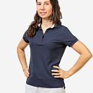 HELLY HANSEN 53049_597-XL Женская быстросохнущая футболка-поло CREWLINE / темно-синяя / Размер одежды: XL
