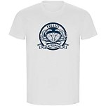 Kruskis CA66900401C054 Футболка с коротким рукавом Crab Logo ECO Белая White XL