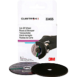 3M 71-33456 Cubitron II Отрезной круг Черный  3 x 0.04 x 3/8 ´´ 