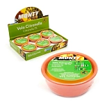 Juinsa 95002 Citronela Свеча на терракотовой основе 13x6.50 См Золотистый Multicolor