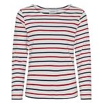 Sea ranch 12-6-213-1015-l Футболка с длинным рукавом Antibes Pearl / SR Navy / SR Red 30x25x2