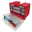 Купить Plano 1561079 Stowaway® Коробка Для Буровой Установки Красный Red 40.6 x 30.5 x 25.4 cm  7ft.ru в интернет магазине Семь Футов
