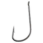 Mikado HSC10004-6B Surfcast Sode Зубчатый Крюк Серебристый Black Nickel 6 