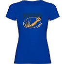 Купить Kruskis 11502241xxlc068 Футболка с коротким рукавом Seafood Squid Royal Blue 30x25x2 2XL 7ft.ru в интернет магазине Семь Футов