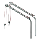 Купить Forniture nautiche italiane 3030840 40 mm Tube Davit  Silver 1900 mm  7ft.ru в интернет магазине Семь Футов