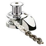 Вертикальная лебедка с барабаном Vetus Maxwell P105839 тип RC8-8 CW 24В 1000Вт 600кг цепь Ø8мм трос Ø14-16мм для судов 8-14м и палубы 165мм