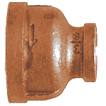 Trac outdoors 38-44437 Сокращение Муфта Золотистый Bronze 3/4 x 3/8´´ 