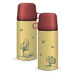 Disney FLASKDC01 Winnie The Pooh Металлическая термальная колба Золотистый Multicolor