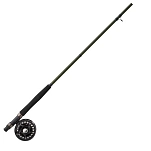 Shakespeare 1591085 Комбо Select Rod. Reel. Line. Leader. Flybox & Flys Red 2.44 m