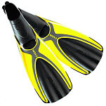 Ласты с закрытой пяткой Mares Wave FF 410332 размер 46-47 желто-черный