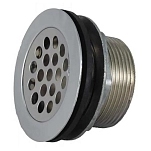 Jr products 342-9495211022 Решетка для душа Серебристый Grey 50.8 mm