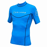 Seland ACMLY-AZ-L Футболка с коротким рукавом Elastan Fina Голубой Blue L