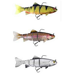 Fox rage NRE168 Replicant Jointed Trout Приманка для плавания 180 mm 110g Supernatural Golden Trout