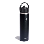 Hydro flask R-19017024-W24BFS001 Широкая гибкая крышка для термоса 710ml отремонтированы Черный Black