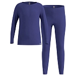 Odlo 112029-21119-164 Базовый слой с длинным рукавом Set Merino 200 Skipper Blue 30x25x2 13-14 Years
