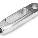 BLUE WAVE Eye terminal with Internal Thread / open sleeve / stainless steel 33923-bvs