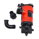 Помпа трюмная погружная Johnson Pump Low Boy Bilge Pump 750 GPH 32-33703LB-01 12В 3А 50л/мин штуцер 19мм без DuraPort