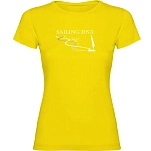 Kruskis 11502302ss158 Футболка с коротким рукавом Sailing DNA Yellow 30x25x2