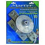 Martyr anodes ANOA7701 Honda 75-90-115HP Набор алюминиевых анодов  Grey