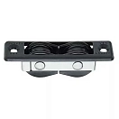 Купить Harken 089 Двухроликовый блок с прямым выходом Black / Silver 7ft.ru в интернет магазине Семь Футов
