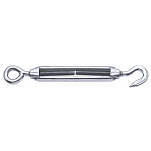 Talamex 09301006 Такелажный винт с ушком и крюком Серебристый Silver 6 mm 