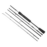 SPRO 002097-00240-00000-00 Plus 5 Micro Спиннинговая Удочка Черный Black 2.40 m 