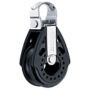 Купить Harken 2659 Fixed Head Carbo Block 40 mm 90º Черный  Black / Silver 7ft.ru в интернет магазине Семь Футов