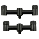 Купить Fox international CBB023 Black Label QR Buzz Bars Narrow Черный Black 2 Rod  7ft.ru в интернет магазине Семь Футов
