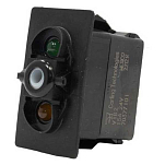 Pros NPE-541 On-Off 24V DC LI выключатель Серебристый Green / Amber Single Pole