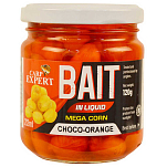 Carp expert 98004288 Mega Bait 212ml Жидкая сладкая кукуруза с шоколадом и апельсином Natural