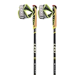 Leki 65025351-105 столбы Smart Pacemaker Многоцветный Dark Anthracite / Black / Green Yellow 105 cm