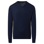 North sails 699774-0802-XXL Свитер с V-образным вырезом 12Gg 699774 Голубой Navy Blue 2XL