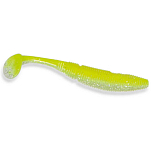 Herakles ARHKAU10 Мягкий приманка Ghost Shad 100 mm Black Impact