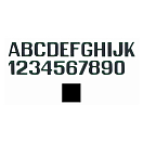 Купить International letterfix 59590010 0 Наклейки с цифрами Бесцветный Black 150 mm  7ft.ru в интернет магазине Семь Футов