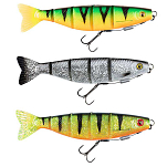 Fox rage NRR060 Pro Shad Jointed Loaded 140 Mm Многоцветный UV Perch