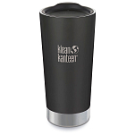 Klean kanteen 1003067 590ml Изолированный стакан Черный Shale Black