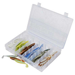 Abu garcia 1580032 Paddletail Box Мягкая приманка 80 mm Multicolour
