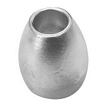 Tecnoseal 2626334 Bravo I-II-III X-XR Цинк Ожив Анод  Silver 61 x 54 mm 